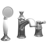 PODZIMA LEDOVE змішувач для ванни врізний, на три отвори