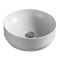 Умивальник Volle 35,5*35,5*12,5см, накладний, круглий, білий матовий