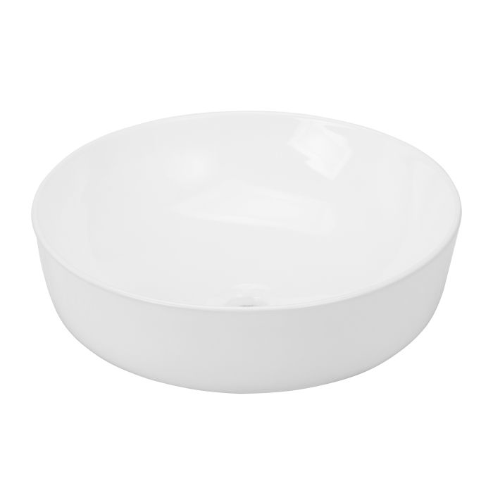 Умивальник Volle 35,5*35,5*12,5см, накладний, круглий, білий матовий