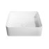 Умывальник Volle 40*40*12,5см накладной каменный Solid surface