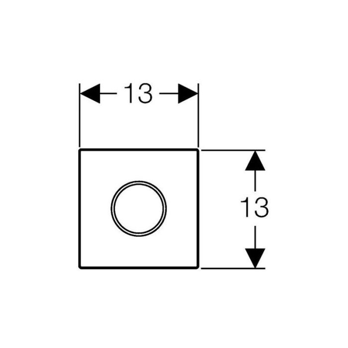 Система електронного управління змивом пісуару Geberit