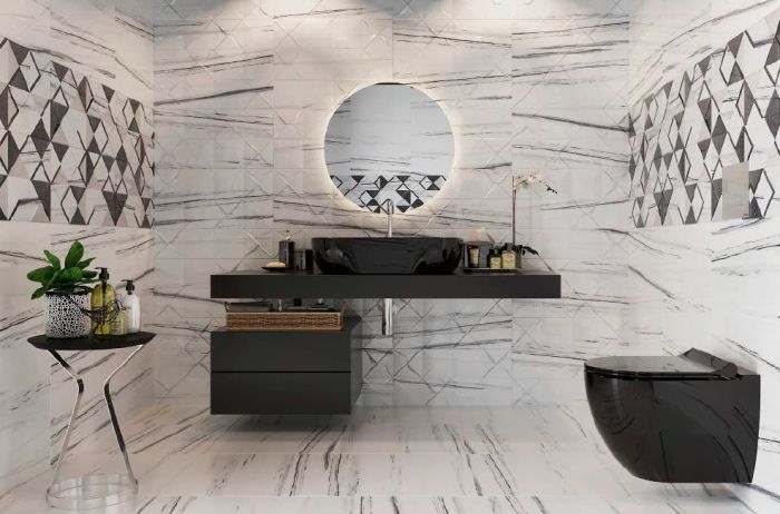 Умывальник овальный Volle BLACK AMADEUS 50*38*13см, черный