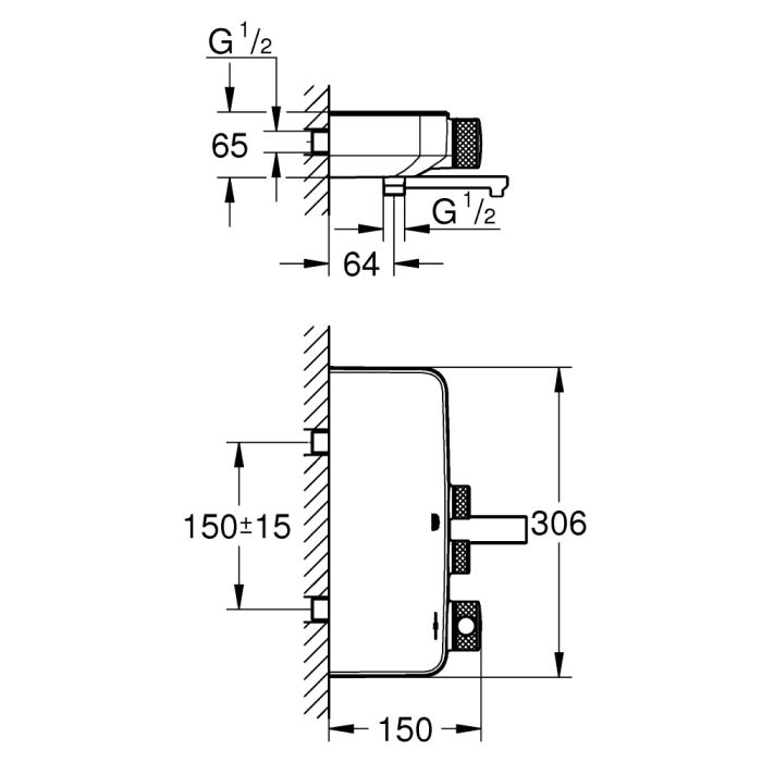 GROHTHERM SmartControl термостат для душу/ванни