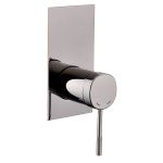 BRENTA змішувач для душу, прихований монтаж, граф.хром, 35 мм