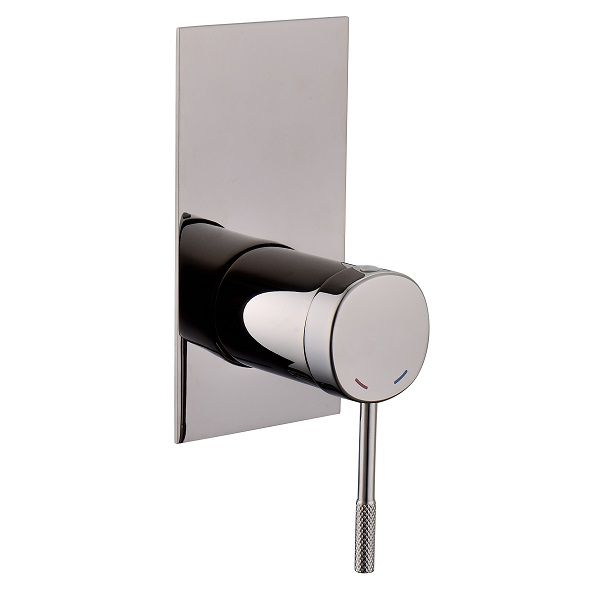 BRENTA змішувач для душу, прихований монтаж, граф.хром, 35 мм