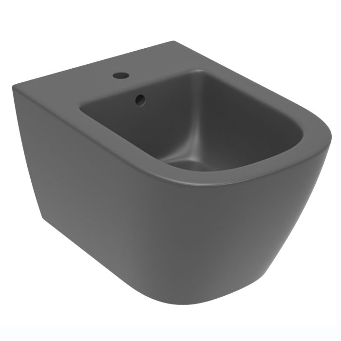 Біде підвісне Volle SOLO, антрацит мат