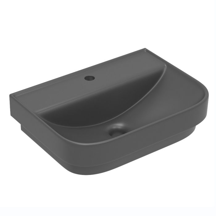 Умывальник Volle SOLO 55*40*17 см, антрацит мат