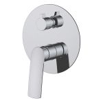 CANTE змішувач для ванни прихованого монтажу, 30мм, cepillado n?quel