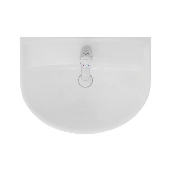 Умивальник Kolo STATUS 50см, з переливом, з отвором