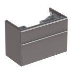 Тумба під умивальник Geberit ICON 89*62*47,7см, платина глянець, лак
