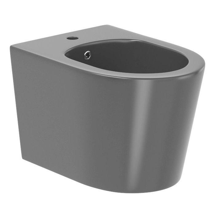 Биде подвесное Imprese JESS 53*36*33, серое матовое