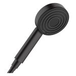 Ручний душ Hansgrohe PULSIFY 1 режим чорний мат