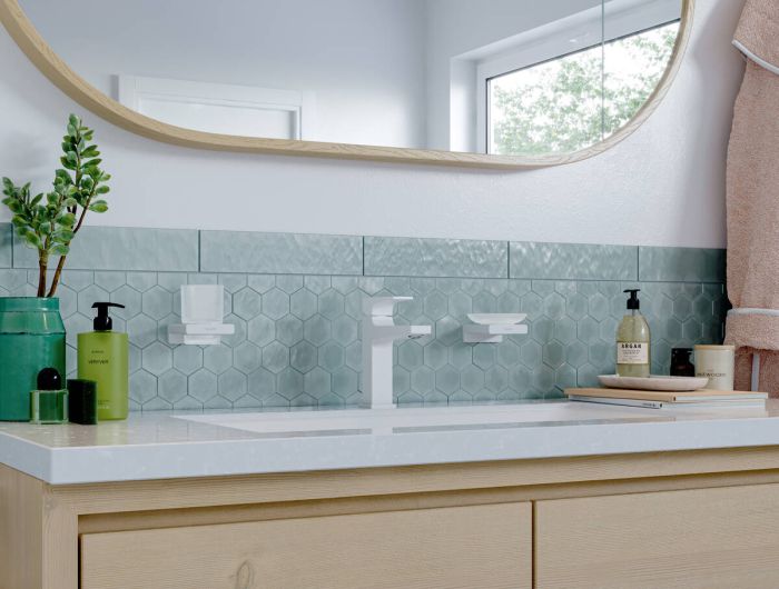 Мильниця Hansgrohe ADDSTORIS, білий мат