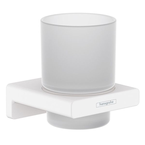 Склянка для зубних щіток Hansgrohe ADDSTORIS, білий мат