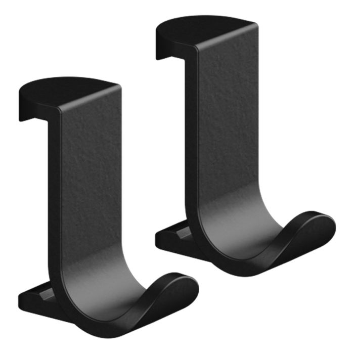 Гачки для рушників Hansgrohe WALLSTORIS широкі, чорний мат