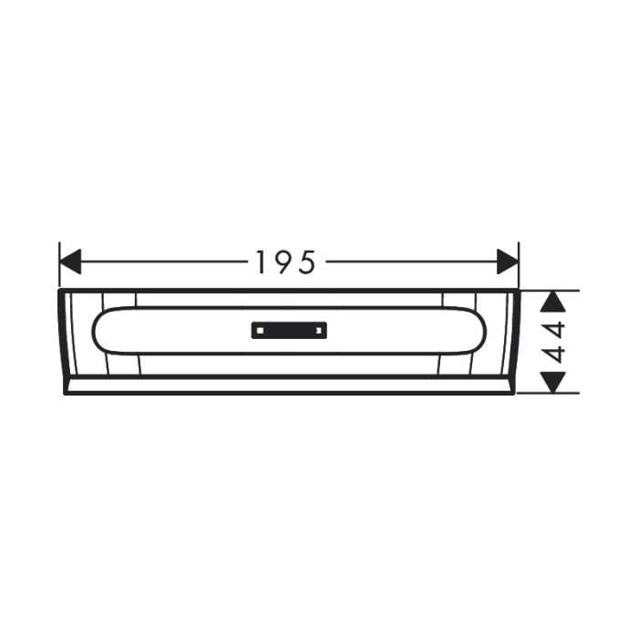 Набір аксесуарів Hansgrohe WALLSTORIS для душу 4в1, білий матовий