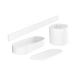 Набір аксесуарів Hansgrohe WALLSTORIS 4в1, білий матовий