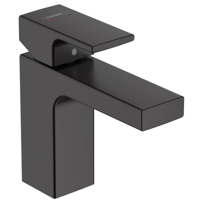 Змішувач для умивальника Hansgrohe VERNIS SHAPE 100, чорний матовий