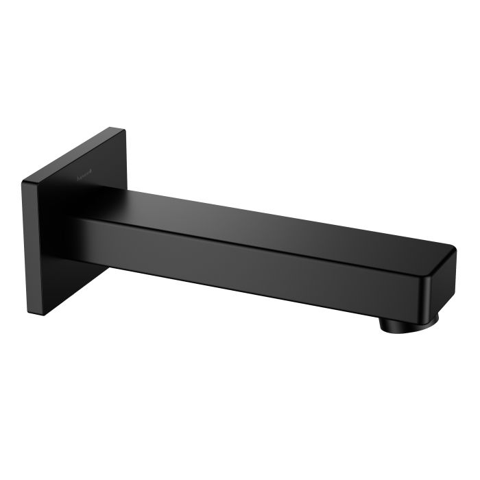 Вилив Imprese SMART CLICK 200 мм, квадрат, латунь, чорний