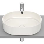 Умывальник овальный Roca INSPIRA ROUND 50*37*14, накладной, бежевый