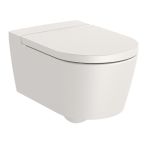 Унітаз підвісний Roca INSPIRA ROUND Rimless , без сидіння, бежевий