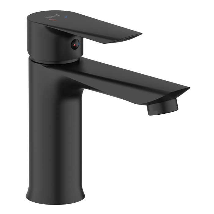 VACLAV змішувач для умивальника, чорний матовий