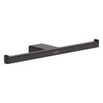 Тримач туалетного паперу подвійний HANSGROHE ADDSTORIS, чорний матовий