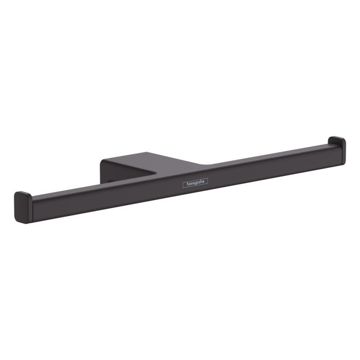 Тримач туалетного паперу подвійний HANSGROHE ADDSTORIS, чорний матовий