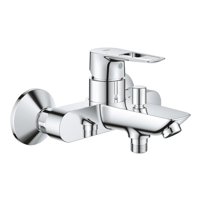 Смеситель для ванны Grohe BAULOOP NEW, настенный монтаж, хром
