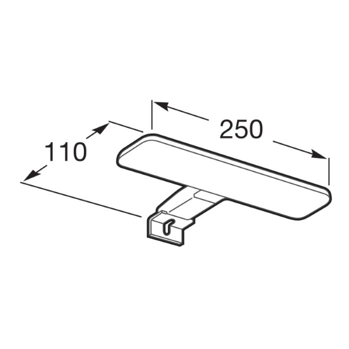Подсветка для зеркала Roca VICTORIA BASIC