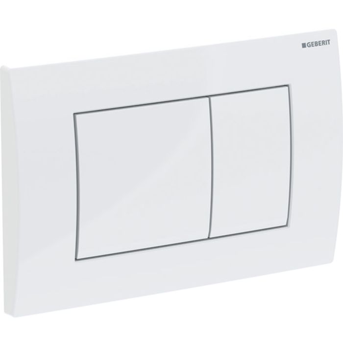 Клавиша смыва DELTA30, пластик, белый глянец