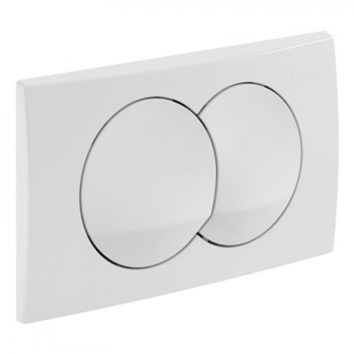 Клавіша змиву DELTA01, пластик, білий