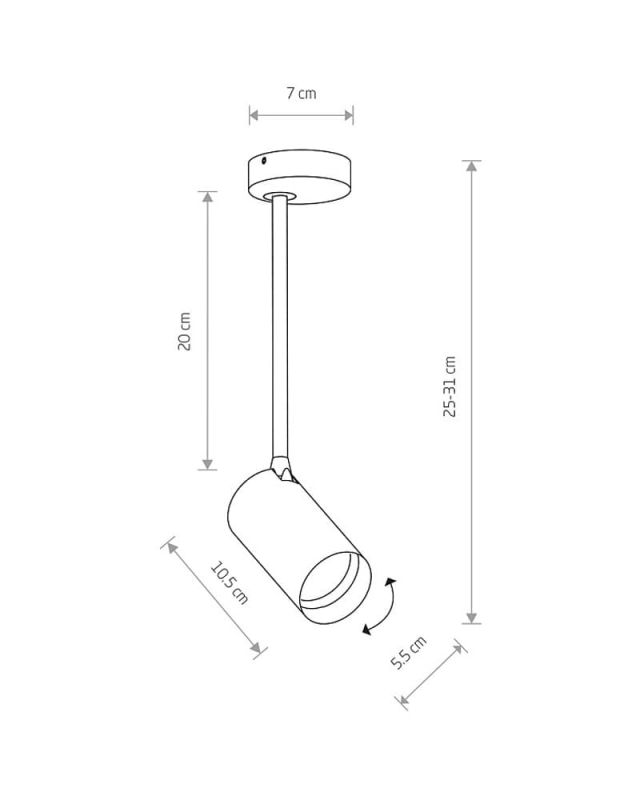Світильник світильник Nowodvorski MONO LONG S WHITE/GOLD