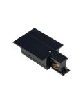 З'єднувач Nowodvorski CTLS RECESSED POWER END CAP, LEFT (PE-L) BLACK CN