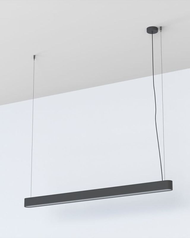 Підвісний світильник Nowodvorski SOFT LED GRAPHITE 120x6