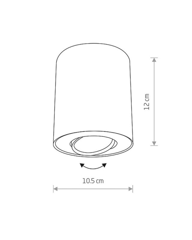 Точковий світильник Nowodvorski SET WHITE/GOLD