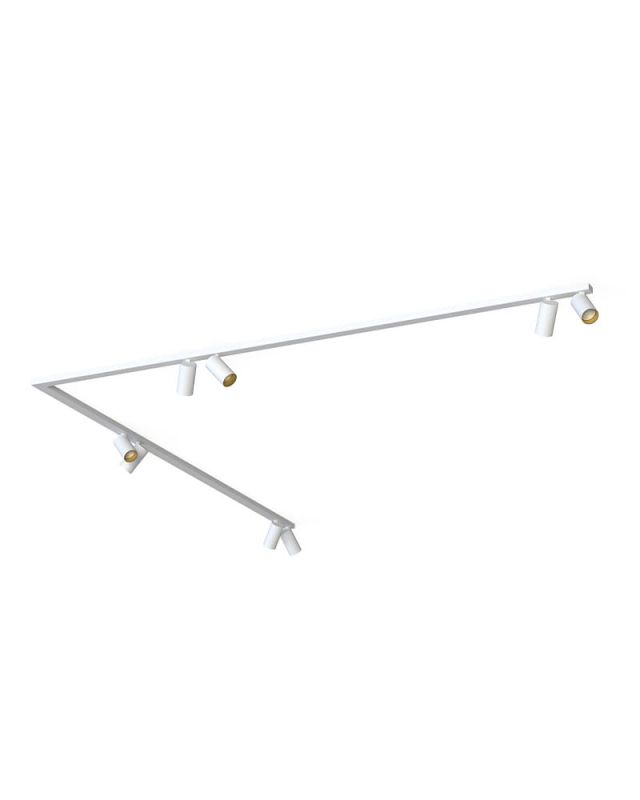 Спот светильник Nowodvorski MONO CORNER VIII 2x200 WHITE/GOLD