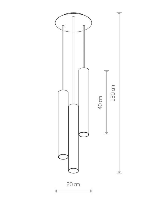 Підвісний світильник Nowodvorski EYE WHITE III L
