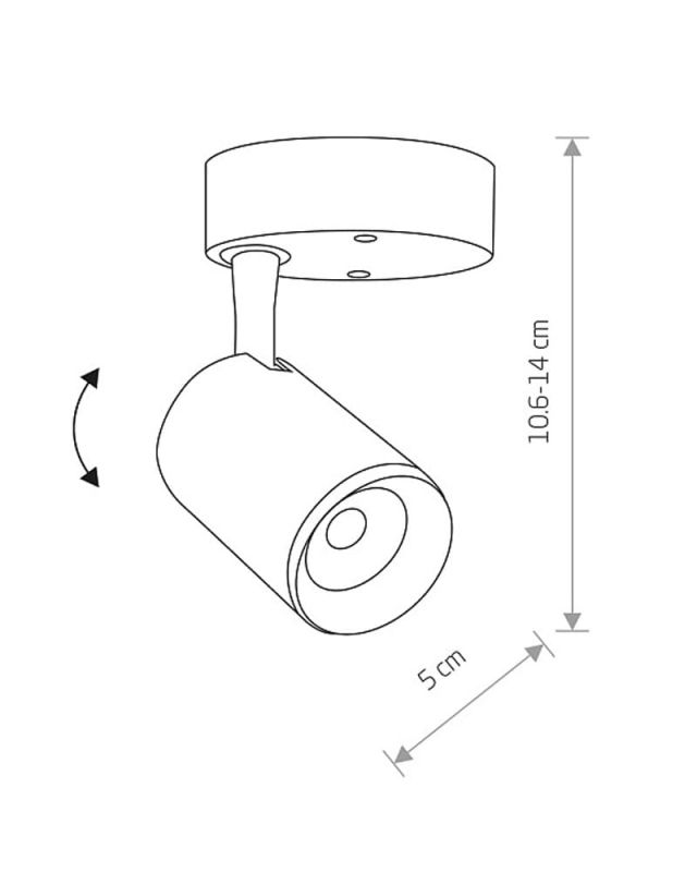 Спот светильник Nowodvorski IRIS LED WHITE