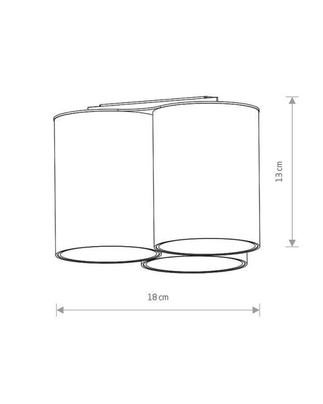 Точечный светильник Nowodvorski EYE TONE III BLACK