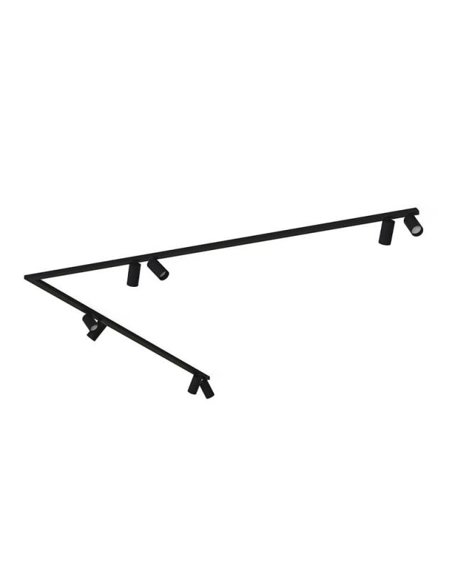 Спот світильник Nowodvorski MONO CORNER VIII 2x200, чорний