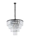 7614 Люстра Nowodvorski CRISTAL BLACK L ZWIS PL