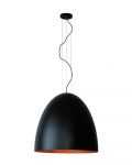 10321 Світильник підвіс Nowodvorski EGG BLACK/COPPER XL PL
