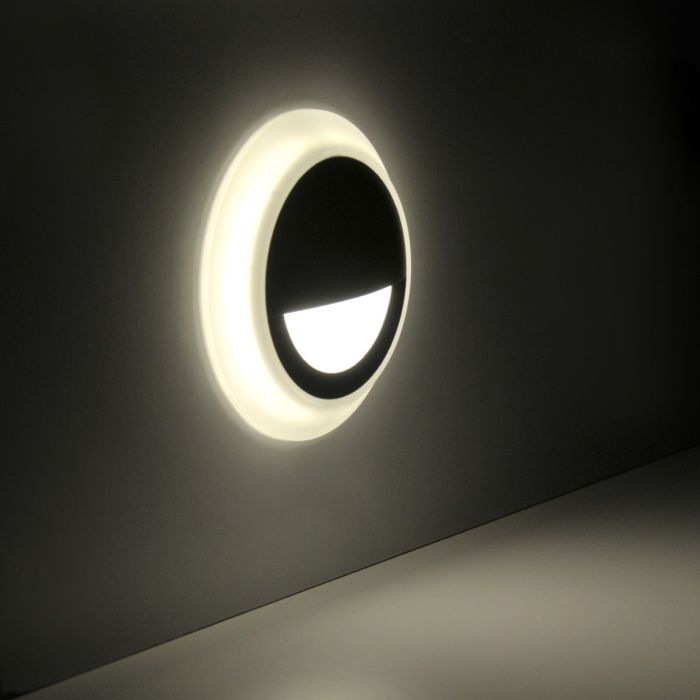 Точечный светильник Goldlux Q4 Led 1x3W 4000K 40Lm IP20 GR