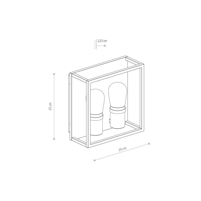 10503 Світильник вуличний Nowodvorski MARGOT II GR WL CN