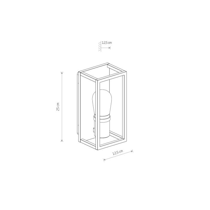 10504 Світильник вуличний Nowodvorski MARGOT I GR WL CN