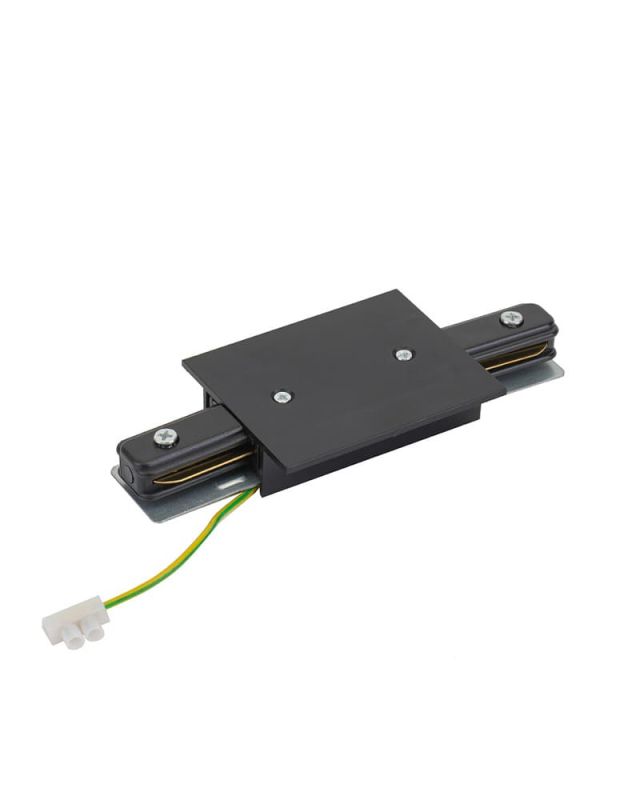 10228 З'єднувач Nowodvorski PROFILE RECESSED POWER STRAIGHT CONNECTOR BLACK CN