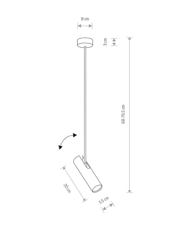 Спот світильник Nowodvorski EYE SUPER BLACK I B