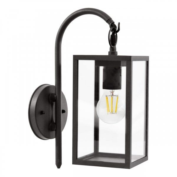 Уличный светильник Polux Malmo E27 15W IP44 Bl