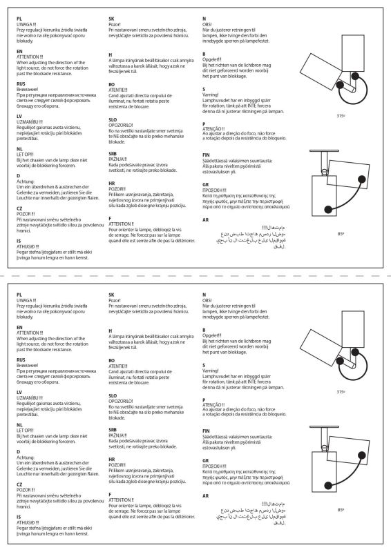 Бра Nowodvorski EYE SUPER WHITE I